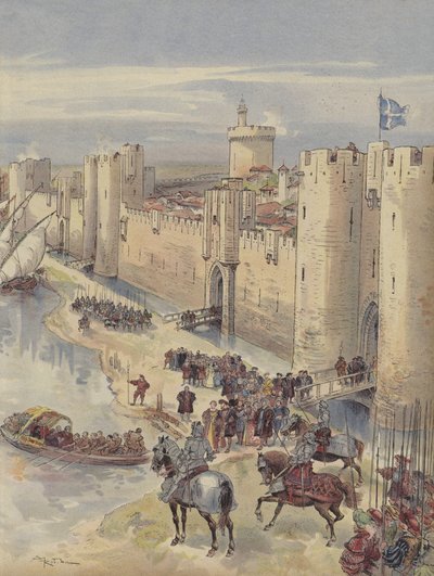 Interview med Aigues-Mortes af Albert Robida