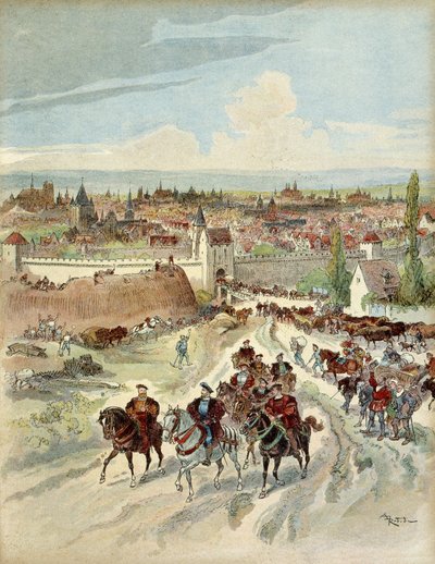 Francois 1 af Albert Robida