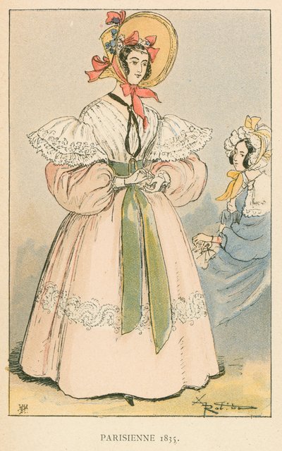Pariser 1835 af Albert Robida