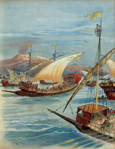 Sjette italienske krig af Albert Robida