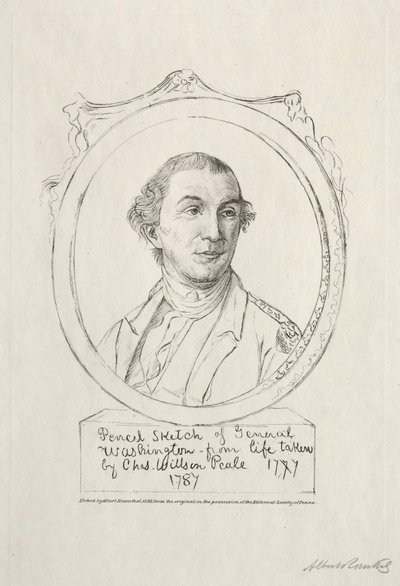 George Washington, 1898. af Albert Rosenthal