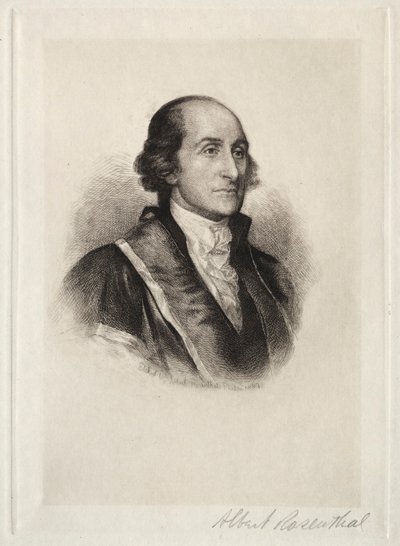 John Jay, 1887. af Albert Rosenthal