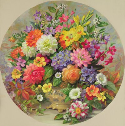 A/306 Efterårsblomster af Albert Williams