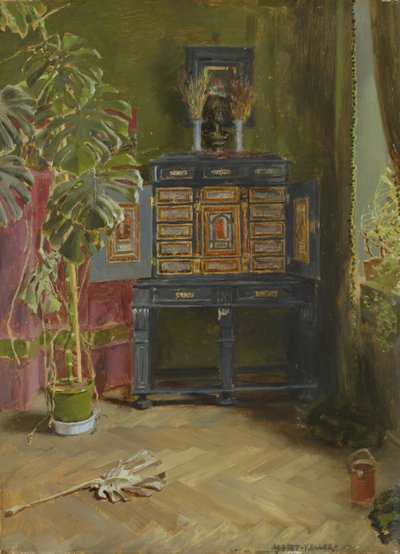 Det grønne rum, 1882 af Albert von Keller