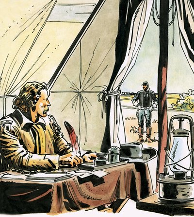 General George Custer af Alberto Giolitti