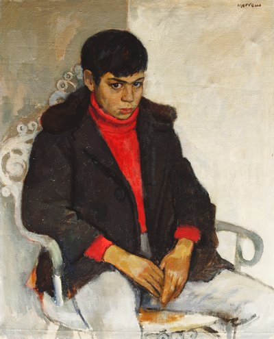 Portræt af Laurie Morrocco af Alberto Morrocco