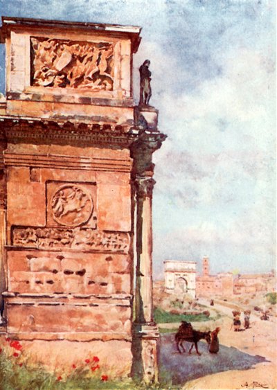 Titusbuen fra Konstantins bue af Alberto Pisa
