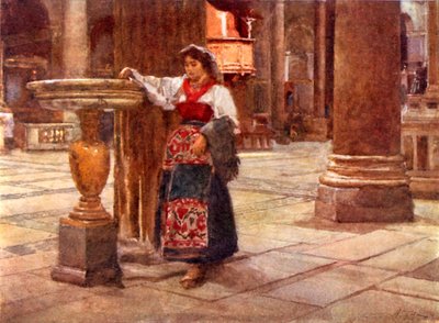 I kirken Ara Coeli af Alberto Pisa