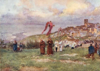 Procession, Monte San Giuliano af Alberto Pisa