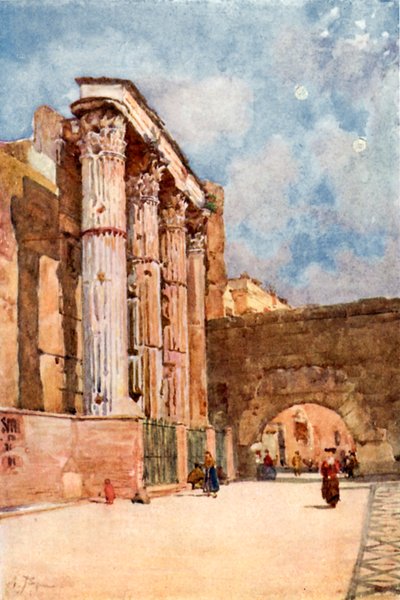 Mars Ultors tempel af Alberto Pisa