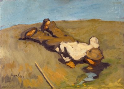 Forår eller Kilden af Albin Egger-Lienz