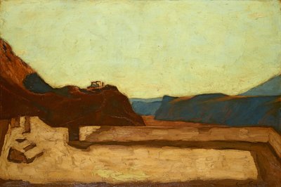 På Golgata i Bolzano af Albin Egger Lienz