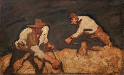 Reapers in a Gathering Storm, 1912 af Albin Egger Lienz