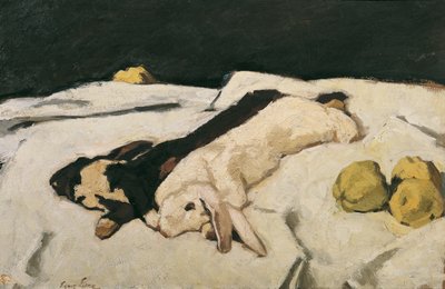 og hænderne går frem af Albin Egger Lienz