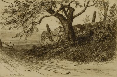 Landevej af Albion Harris Bicknell