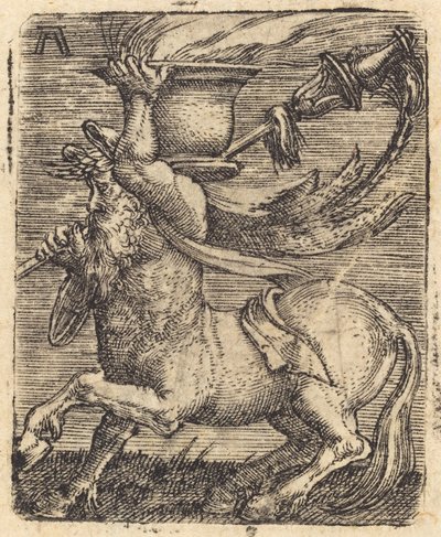 Kentaur med vase af Albrecht Altdorfer