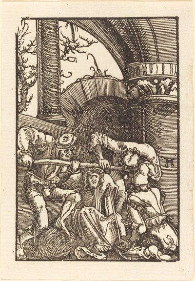Kristus kronet med torne af Albrecht Altdorfer