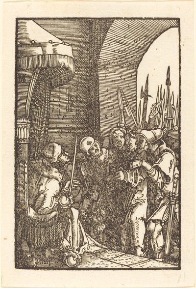Kristus før Kajfas af Albrecht Altdorfer