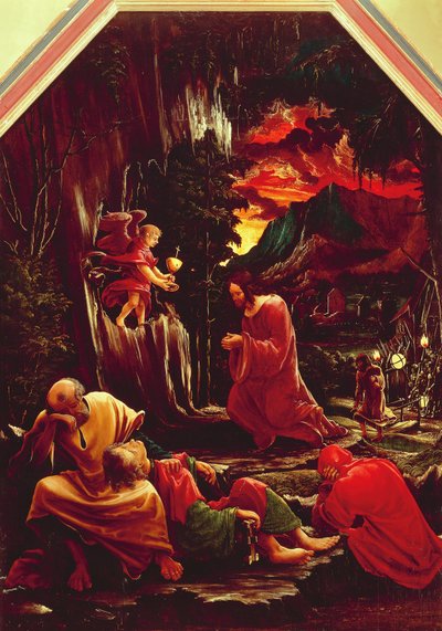 Kristus på Oliebjerget af Albrecht Altdorfer