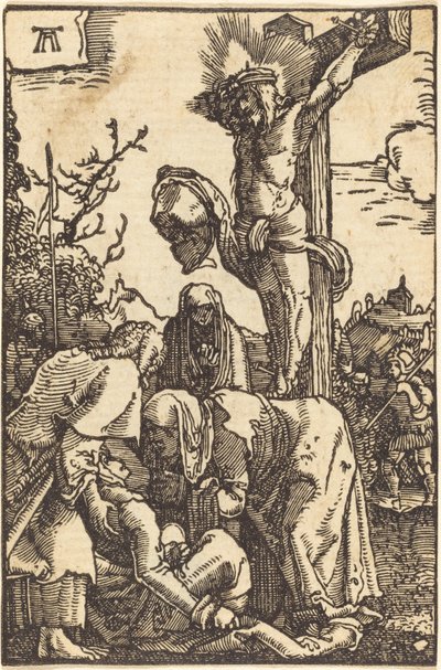 Kristus på korset af Albrecht Altdorfer