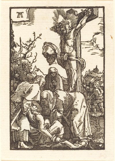Kristus på korset af Albrecht Altdorfer