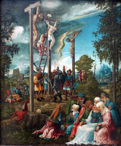 Jesu korsfæstelse af Albrecht Altdorfer