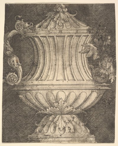 Ewer med en Sirene.n.d. af Albrecht Altdorfer