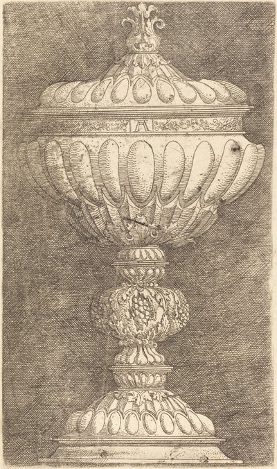 Pokal med Granatæble på Knoppen af Albrecht Altdorfer