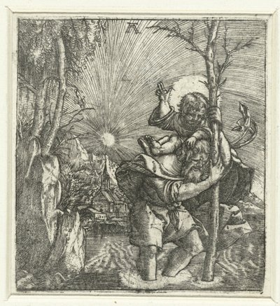 Sankt Christopher af Albrecht Altdorfer