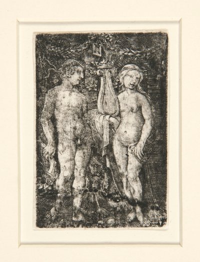 Hercules og Muse af Albrecht Altdorfer