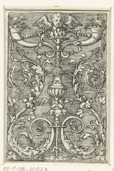 Kandelaber med en kerub af Albrecht Altdorfer