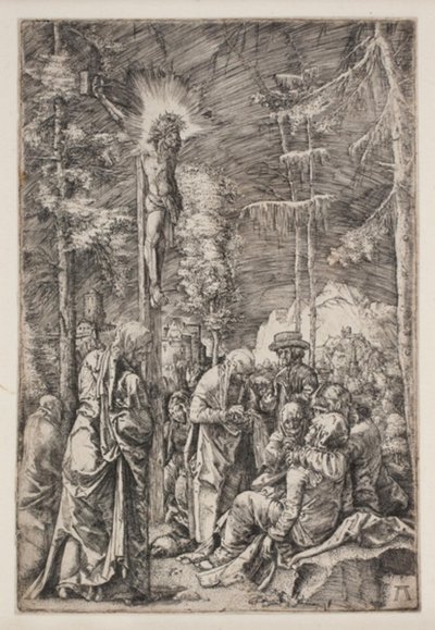 Kristus på korset af Albrecht Altdorfer