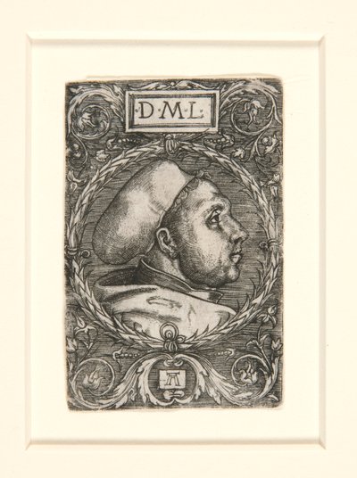Martin Luther med en doktorhue af Albrecht Altdorfer