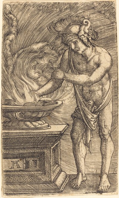 Mucius Scaevola af Albrecht Altdorfer