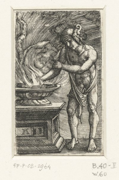 Mucius Scaevola af Albrecht Altdorfer