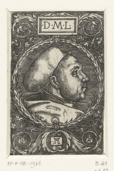 Portræt af Martin Luther af Albrecht Altdorfer