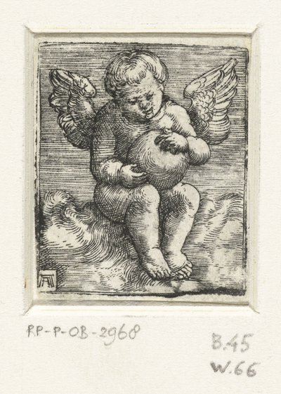 Putto med en bold af Albrecht Altdorfer