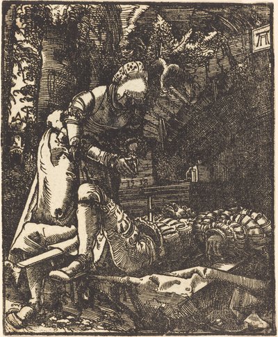 Pyramus og Thisbe af Albrecht Altdorfer