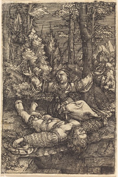 Pyramus og Thisbe af Albrecht Altdorfer