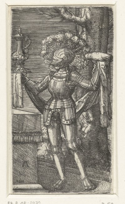 Ridder med vin og brød af Albrecht Altdorfer