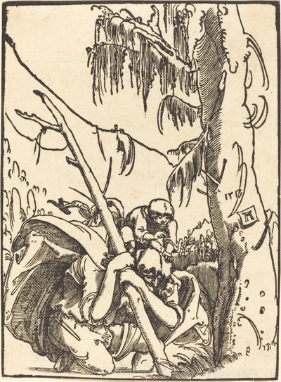Sankt Christopher af Albrecht Altdorfer