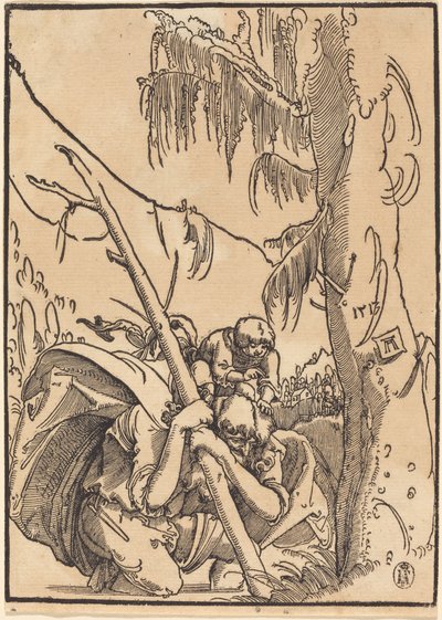 Sankt Kristoffer af Albrecht Altdorfer