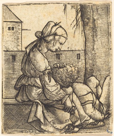 Samson og Delila af Albrecht Altdorfer