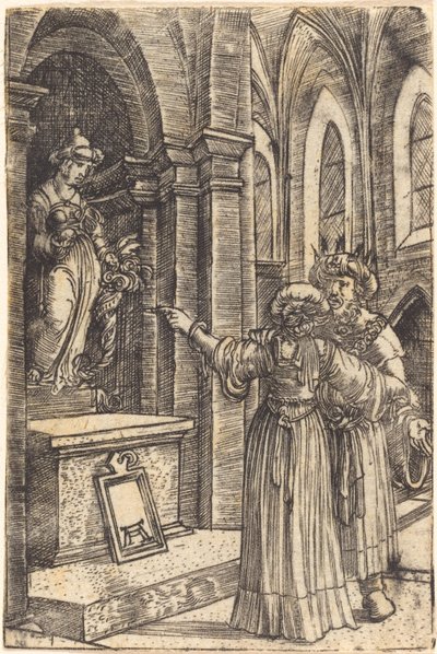 Salomon beder til idolerne af Albrecht Altdorfer