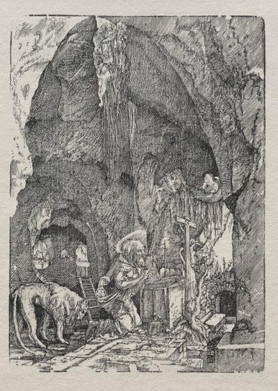 St. Hieronymus i hulen af Albrecht Altdorfer