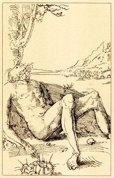 Undersøgelse af en klagesang af Albrecht Altdorfer