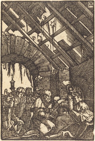 Magiernes tilbedelse af Albrecht Altdorfer