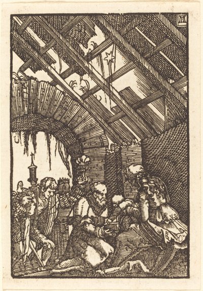 Magiernes tilbedelse af Albrecht Altdorfer