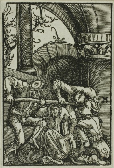 Kronen med torne, fra Menneskets Fald og Forløsning af Albrecht Altdorfer