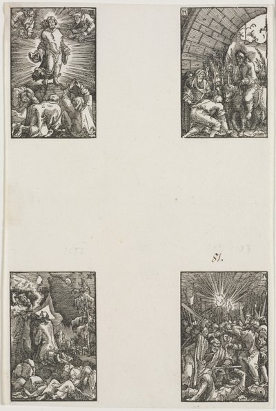 Menneskets fald og forløsning af Albrecht Altdorfer